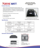 45 Watt Air Cooled Thermoelectric Generator