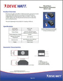 15 Watt Air Cooled Thermoelectric Generator